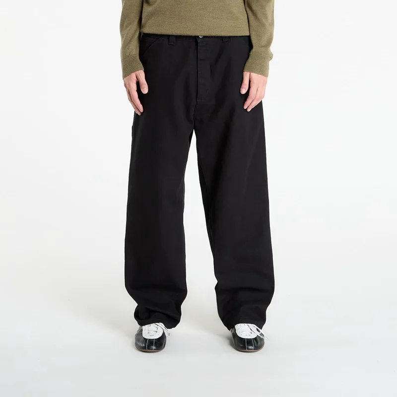 Τζιν Carhartt WIP OG Single Knee Pant Black Stone Washed XS