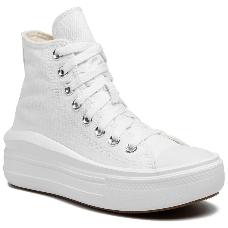 Sneakers Converse Chuck Taylor All Star Move Platform 568498C Λευκό