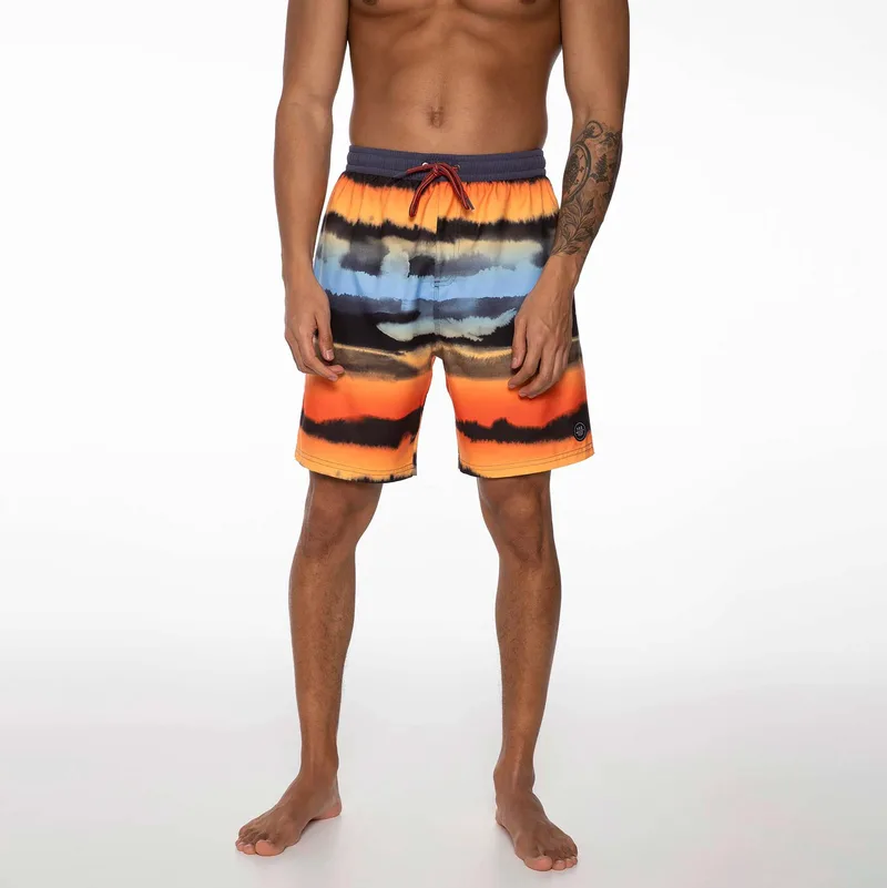 PROTEST TROY SWIM SHORTS ΚΟΚΚΙΝΟ