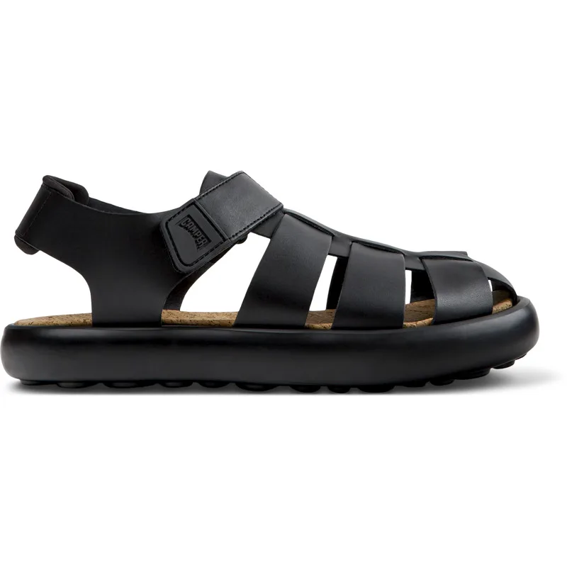 CAMPER Pelotas Flota - Πέδιλα Για Ανδρικα - Μαύρο, Μέγεθος 45, Smooth leather