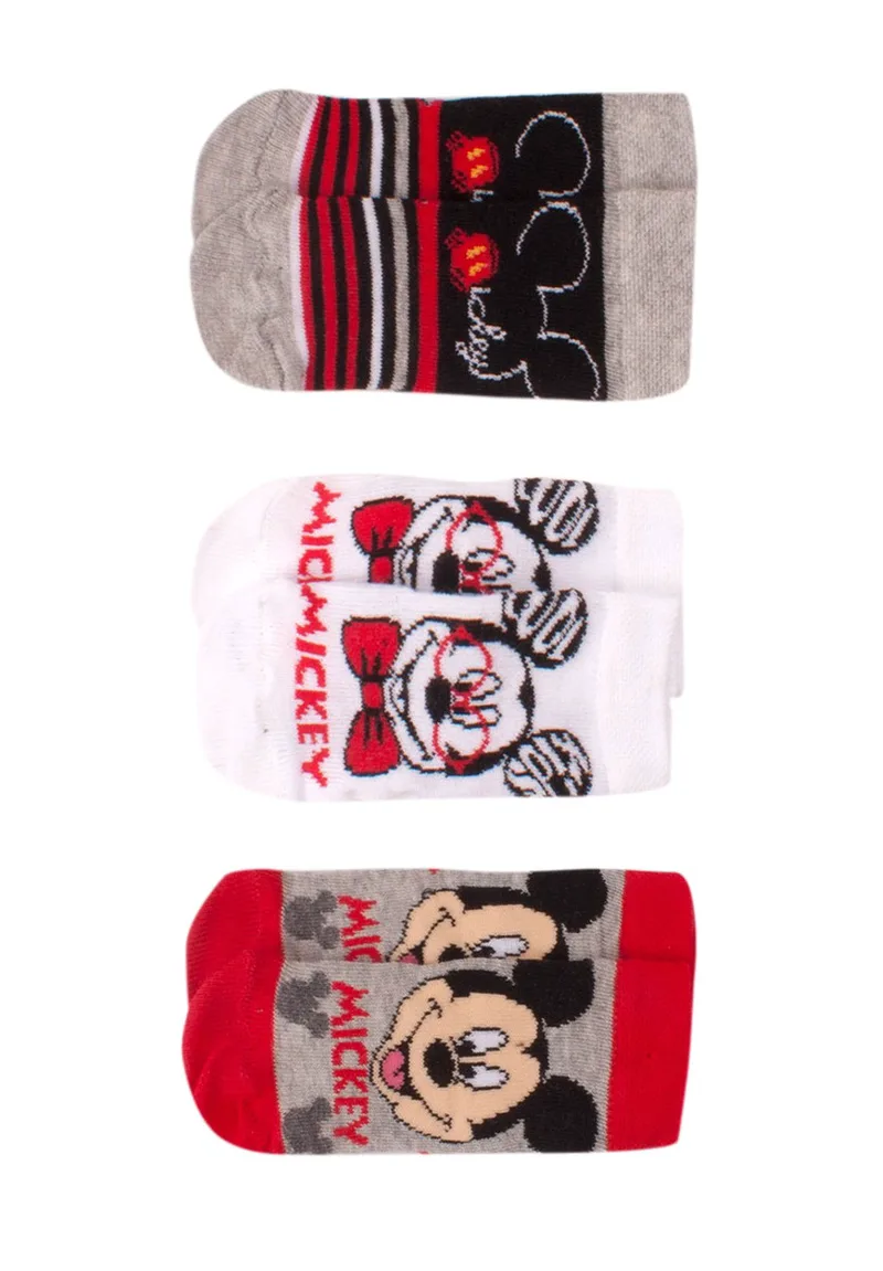 Καλτσάκια λεπτά Mickey Mouse 3 Τεμ. MC12949