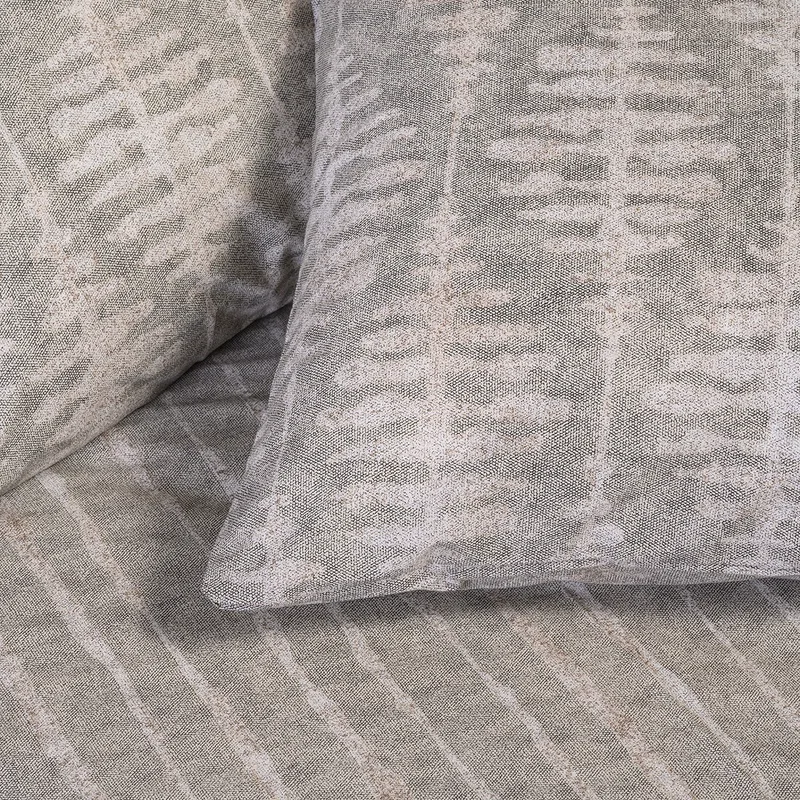 Σετ μαξιλαροθηκεσ (π) kai grey casual line (50x70)