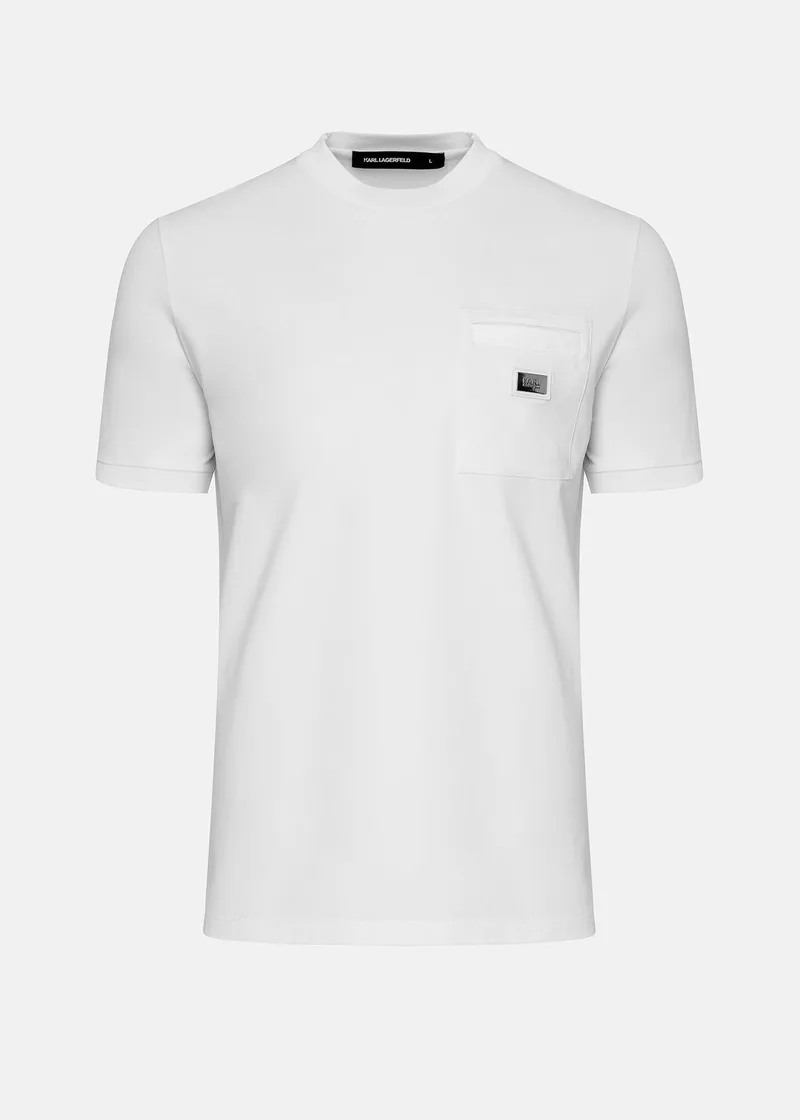 Karl Lagerfeld Μπλούζα της σειράς Crewneck - 755082 551221 10 White