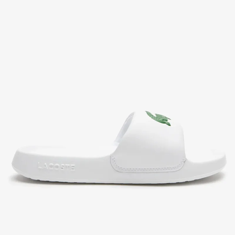 Γυναικείες Παντόφλες Slide Lacoste 749CFA0022082 Λευκές