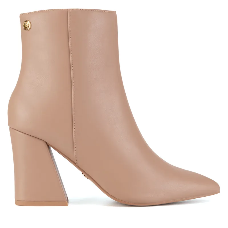 Μποτάκια Nine West CEO-AIDA-01 Μπεζ