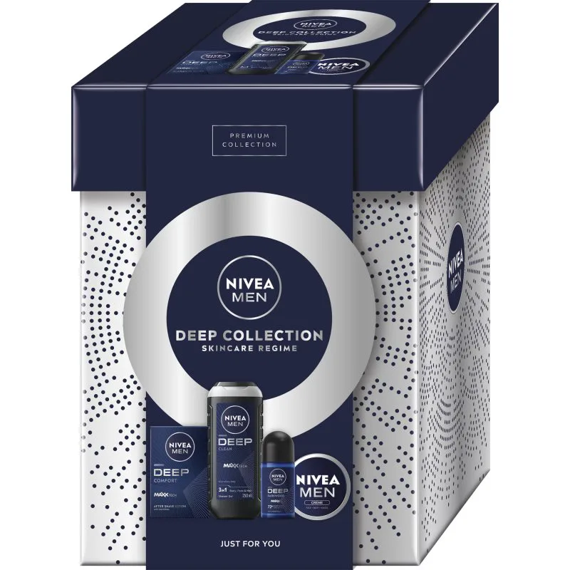 NIVEA MEN Deep Collection σετ δώρου για σώμα και πρόσωπο