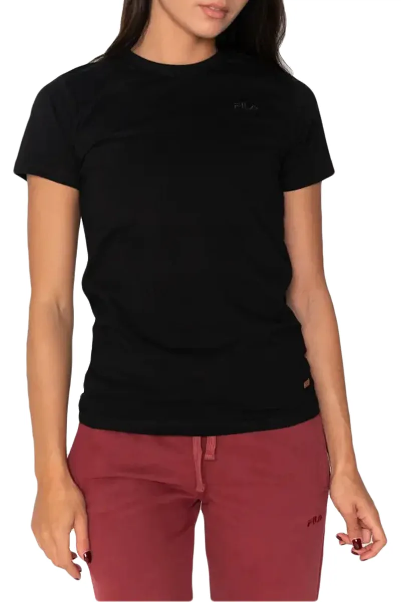 Μπλούζα Κοντομάνικη Fila Nicole APJC0030-BLACK Γυναικείο