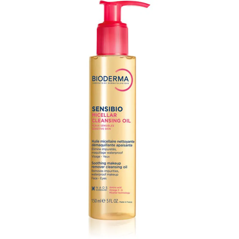 Bioderma Sensibio Micellar Cleansing Oil καθαριστικό λάδι και ντεμακιγιάζ 150 ml