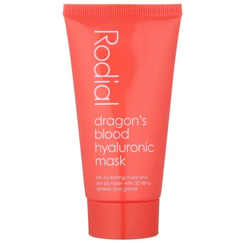 Rodial Dragon's Blood Hyaluronic Mask εντατικά επαναπληρωτική και ενυδατική μάσκα τζελ για το πρόσωπο 50 ml