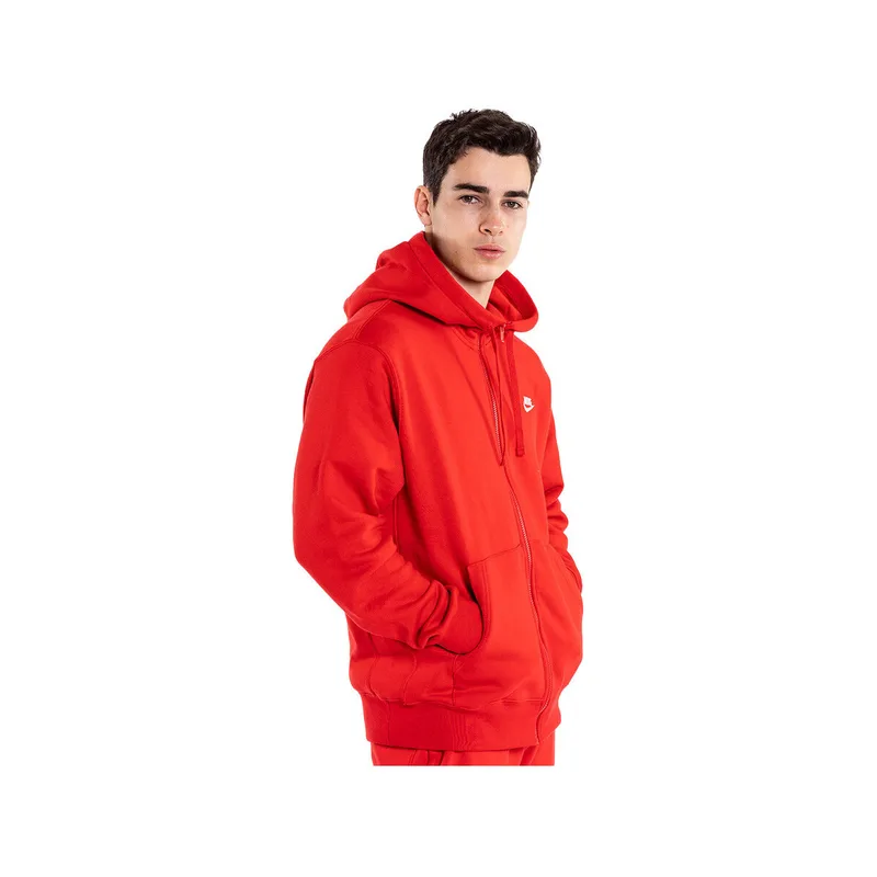 Φούτερ Nike Baskets club fleece rouge uni