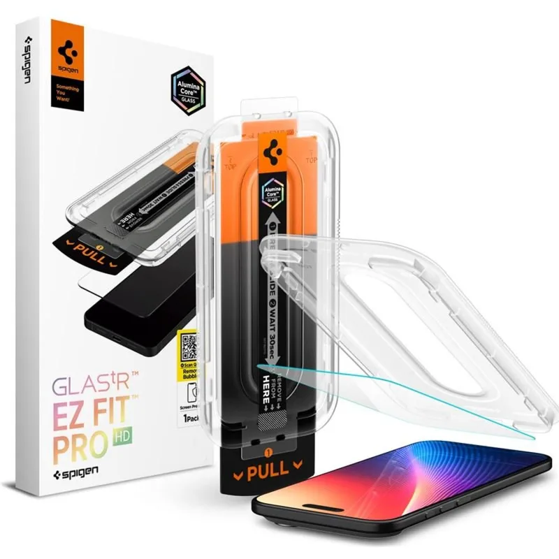 Tempered Glass iPhone Air Spigen GLAS.tR EZ Fit Pro HD Αντιχαρακτικό Γυαλί Προστασίας Οθόνης - Clear (AGL09870)