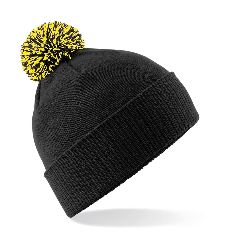 Σκούφος Snowstar B450 Beechfield Black/Yellow