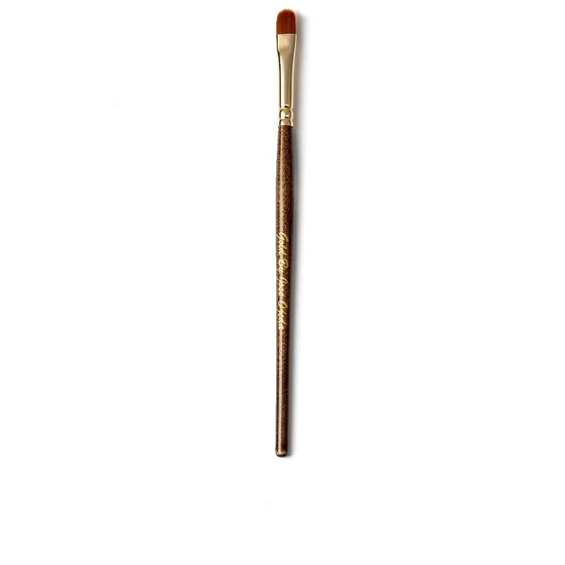 Gold By José Ojeda Synthetic Small Chocolate Tongue Brush 1 Piece