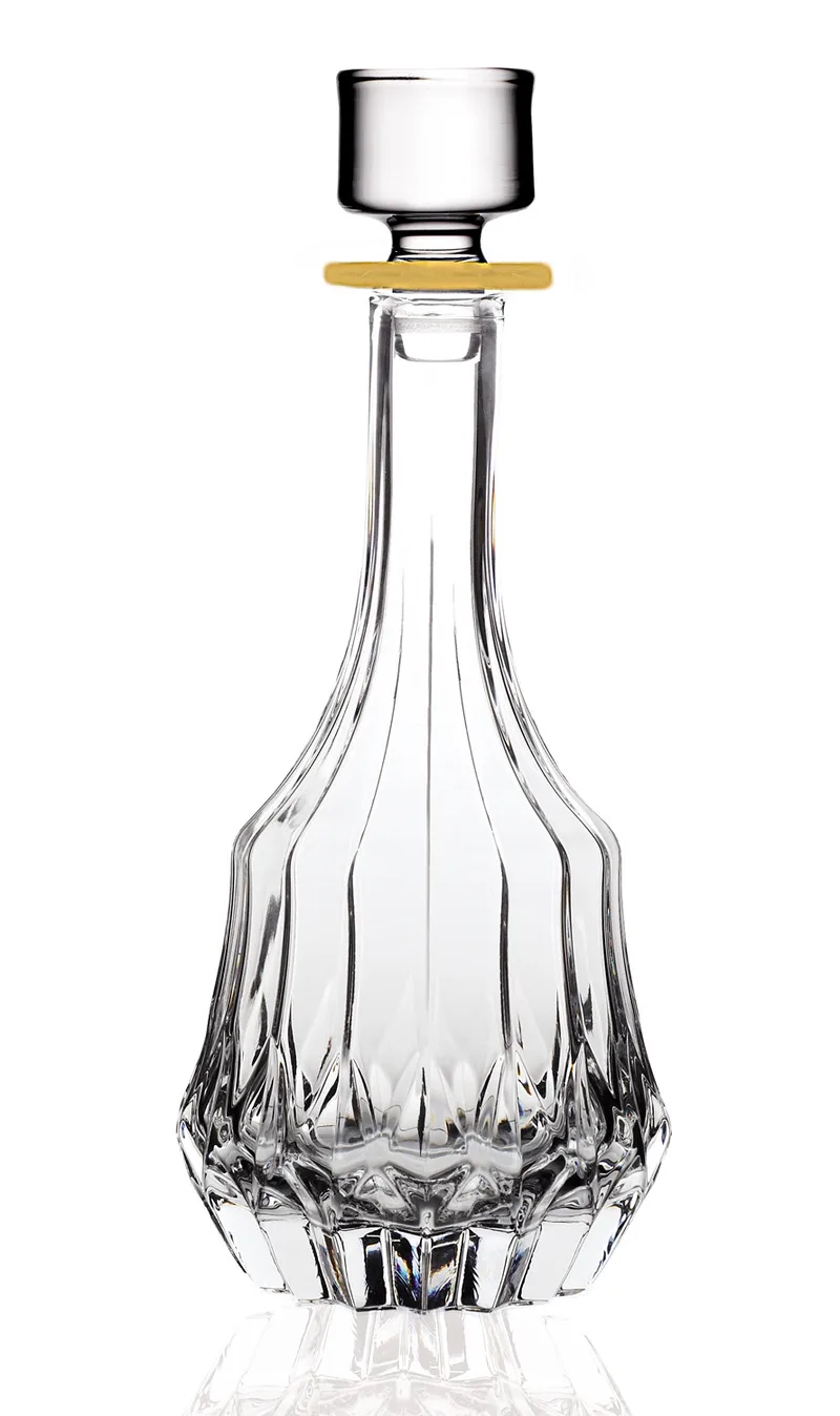 Rcr Καράφα Κρυστάλλινη Adagio Χρυσό 1000ml