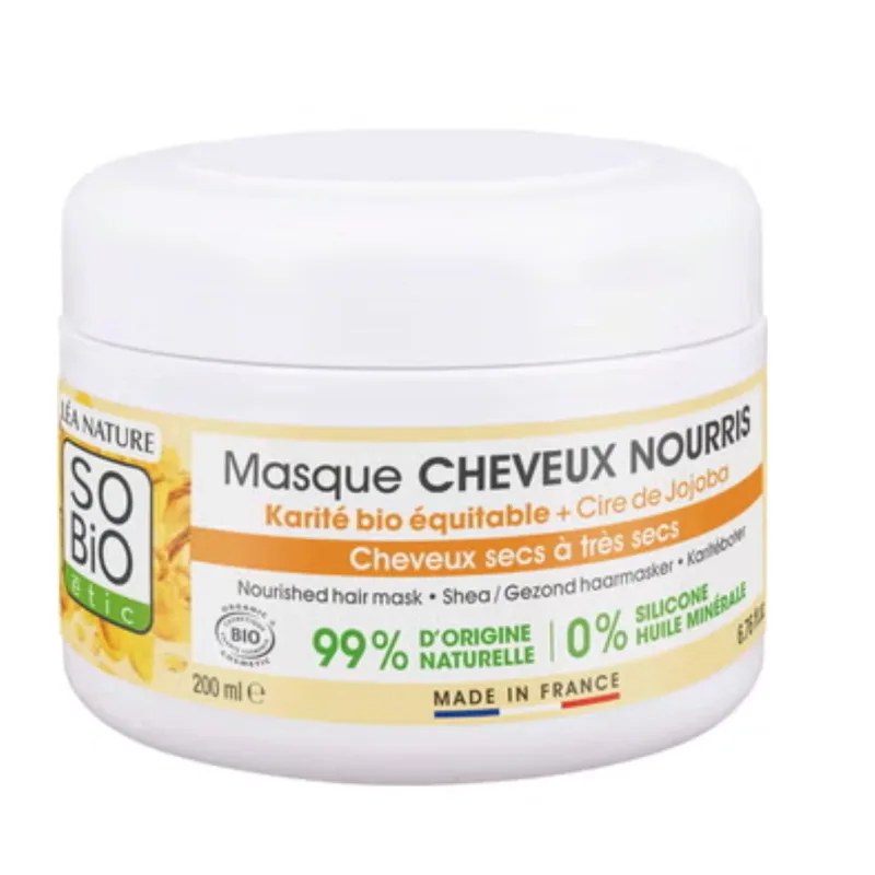 LÉa nature so bio étic Nourishing Hair Mask, 200 ml