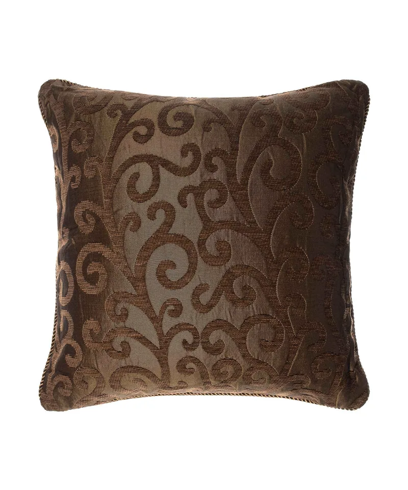 Μαξιλαροθήκη Διακόσμησης Silk Fashion 602 Κλαδί Λαδί 45x45