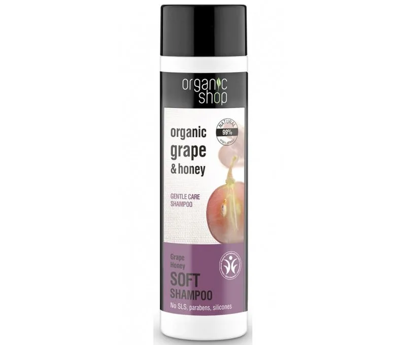 Organic Shop Hair Shampoo 280ml-Grape & Honey