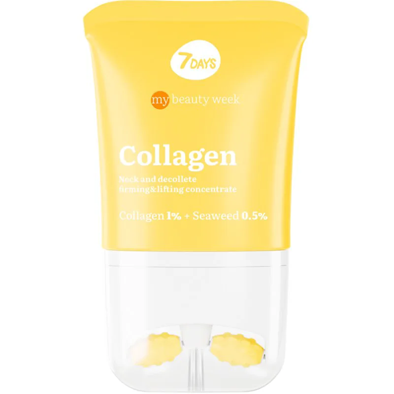 7DAYS My Beauty Week Collagen Firming & Lifting Concentrate Face & Neck Cream Συμπυκνωμένη Κρέμα Προσώπου, Λαιμού με Κολλαγόνο & Εφαρμοστή Μασάζ για Σύσφιξη & Ανόρθωση 80ml