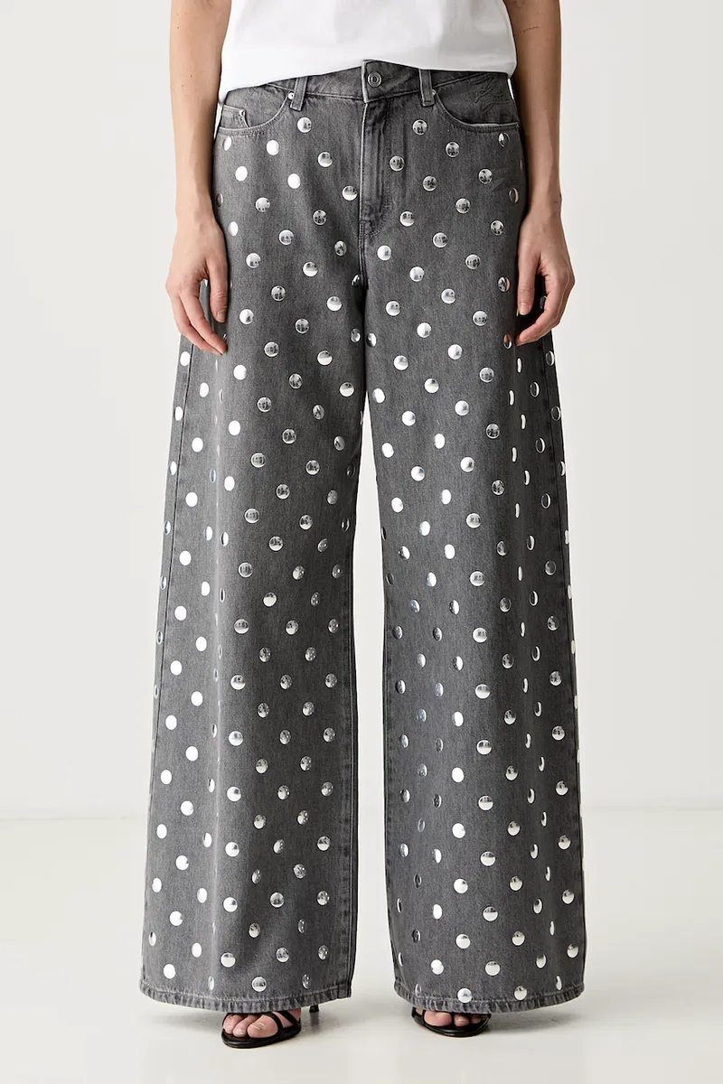 Karl Lagerfeld Τζιν wide leg Γυναικεία