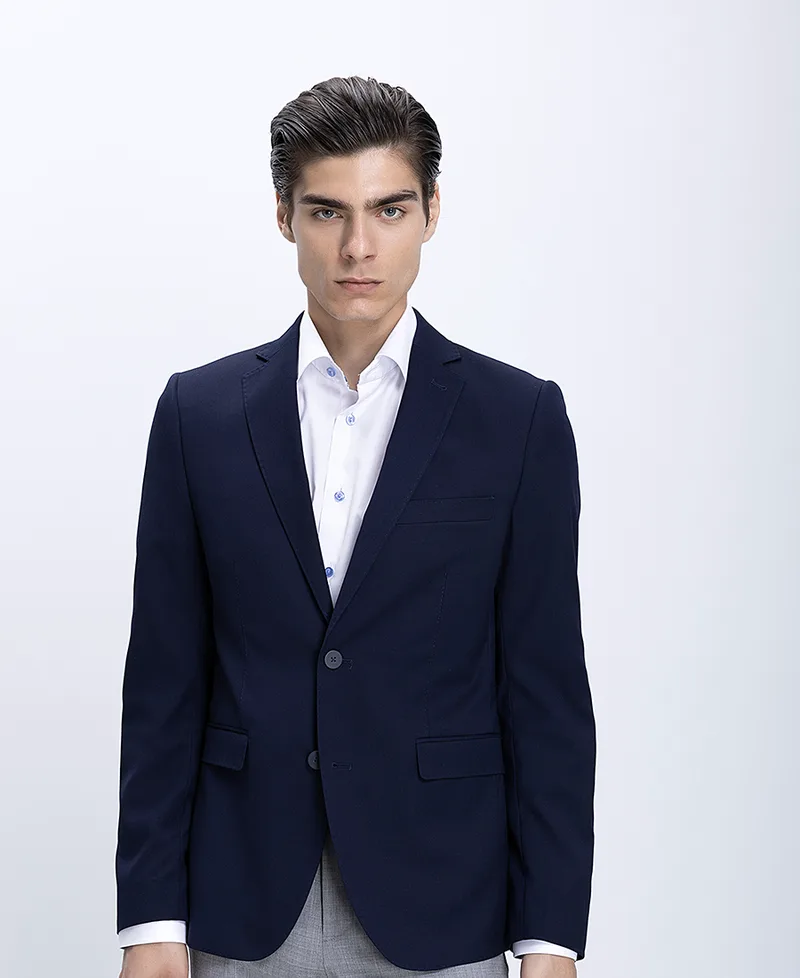 Ανδρικό Σακάκι Με Μονό Κούμπωμα Modern Fit