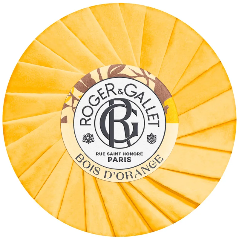 Roger & Gallet Bois D' Πορτοκαλί Perfumed Soap Bar Αναζωογονητικό Φυτικό Σαπούνι Σώματος με Άρωμα Νεράντζι, Πορτοκάλι 100gr