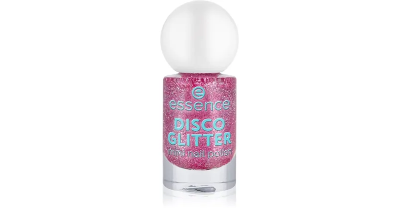 essence DISCO GLITTER mini nail polish color 08 5 ml