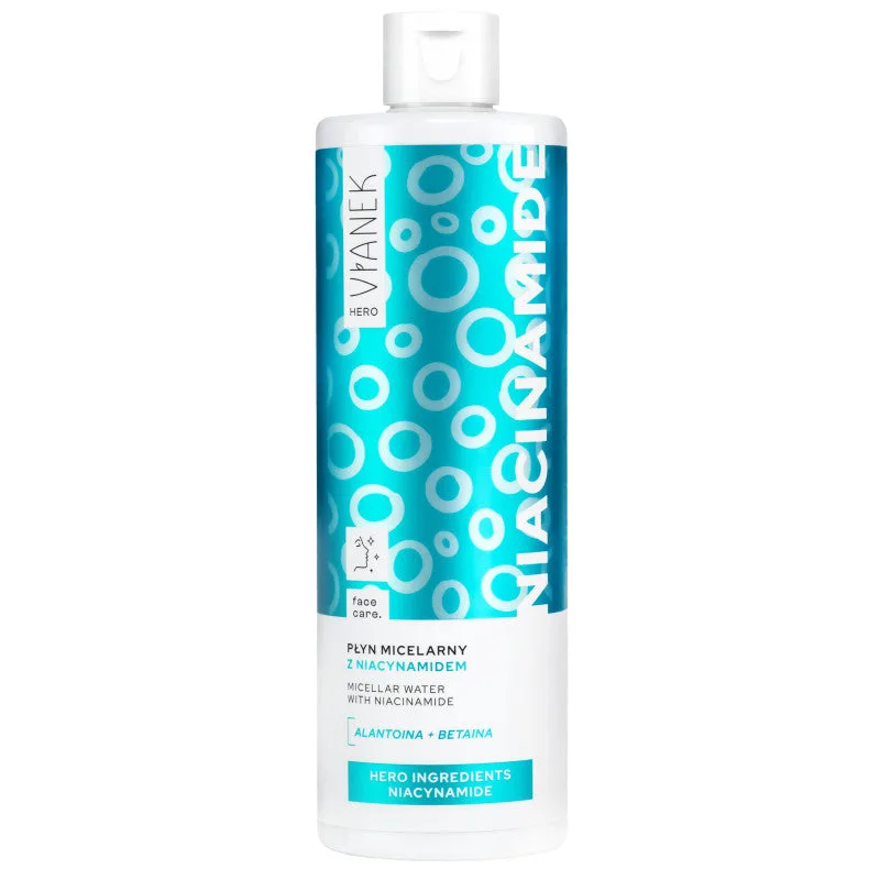 Vianek Hero Moisturizing Micellar Lotion with Niacinamide 400ml