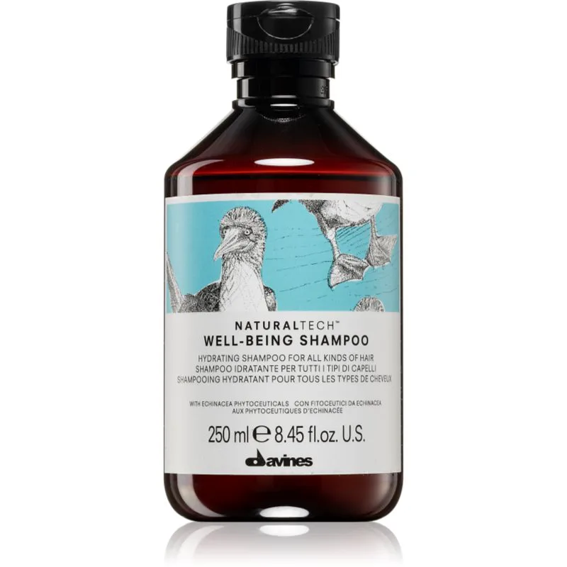 Davines Naturaltech Well-Being Shampoo σαμπουάν για όλους τους τύπους μαλλιών 250 ml