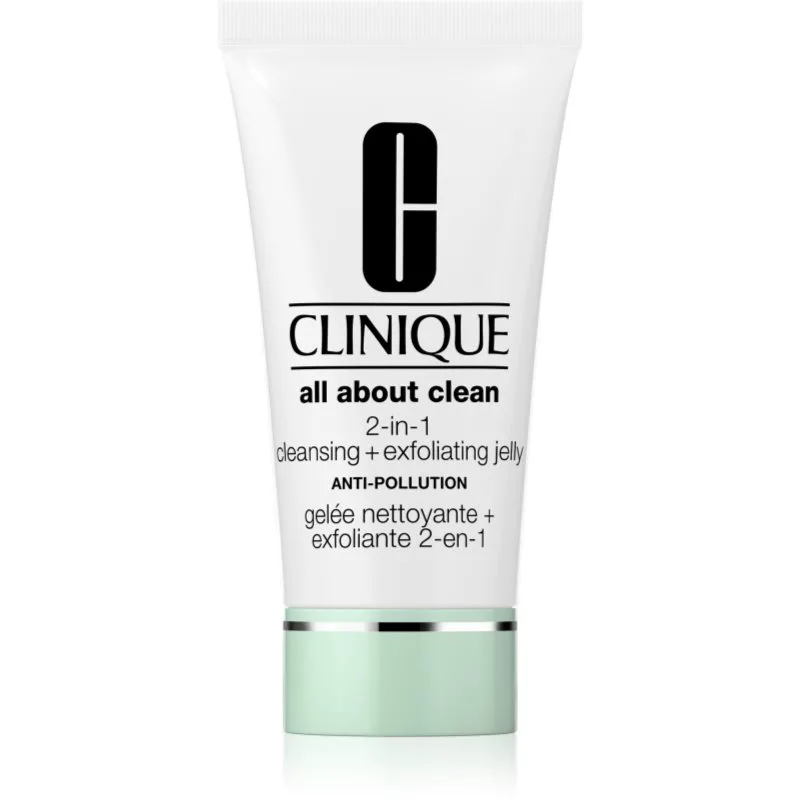 Clinique All About Clean™ 2-in-1 Cleansing + Exfoliating Jelly απολεπιστικό καθαριστικό τζελ 150 ml