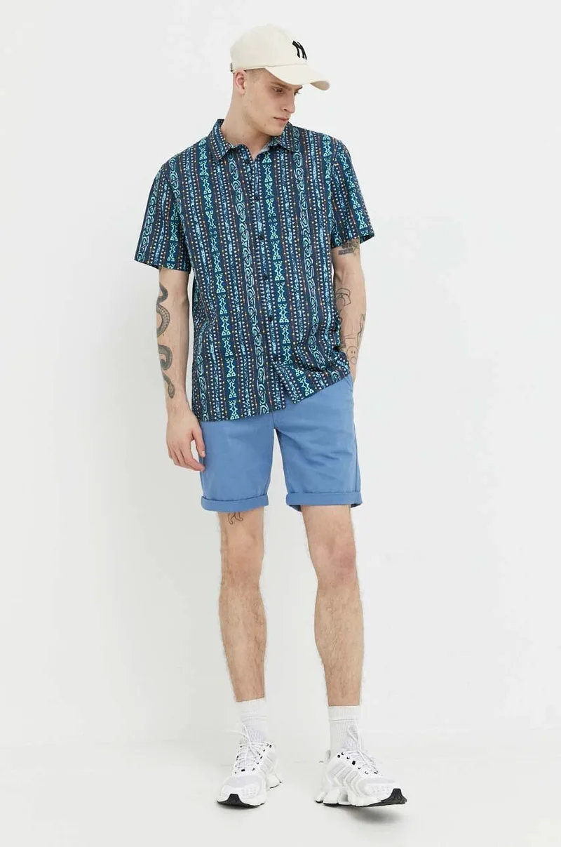 Βαμβακερό πουκάμισο Quiksilver
