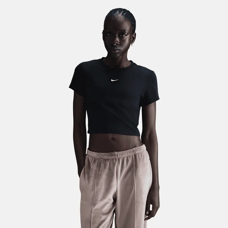 Nike Sportswear Chill Knit Γυναικείο Cropped T-Shirt (9000209408_4376)