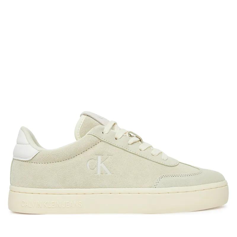 Αθλητικά Calvin Klein Jeans Classic Cupsole Mix In YW0YW01767 Μπεζ