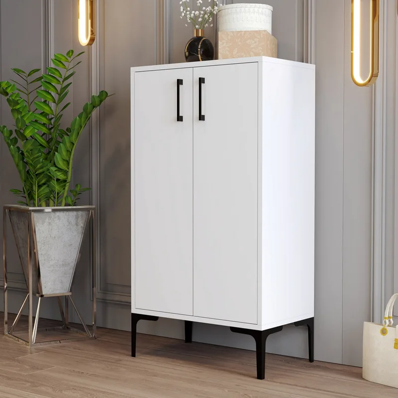 Παπουτσοθήκη Prag - White 845Hct4113 (60x111x35 cm)