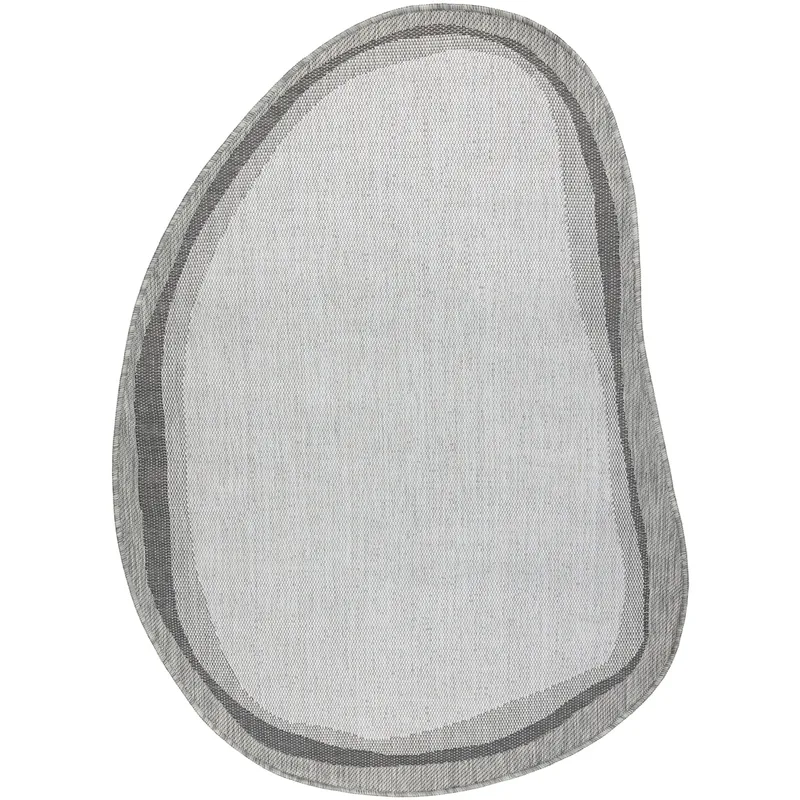 Χαλιά Rugsx ORGANIC χαλί σιζάλ 2125 Πέτρα εκρ 133x190 cm