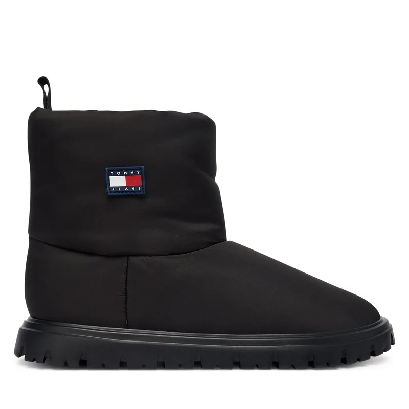 Μπότες Χιονιού Tommy Jeans Tjw Snow Boot EN0EN02823 Μαύρο