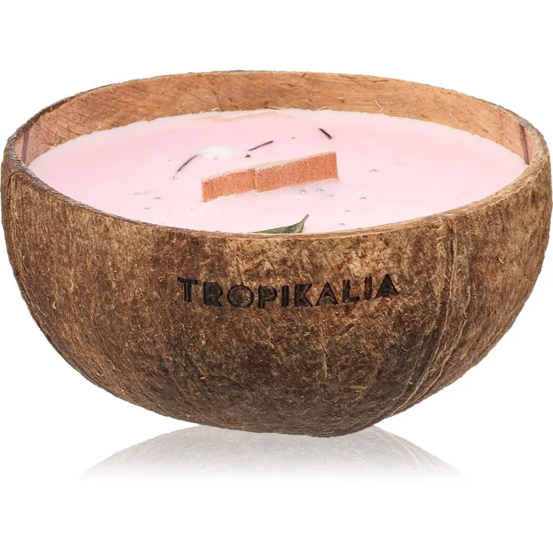 Tropicandle Frozen Cranberry αρωματικό κερί με ξύλινο φιτίλι 350 ml