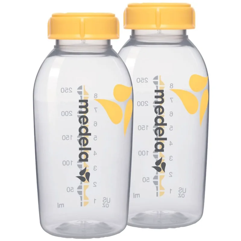 Medela Breast Milk Bottles Φιάλες Συλλογής & Αποθήκευσης Μητρικού Γάλακτος 2x250ml
