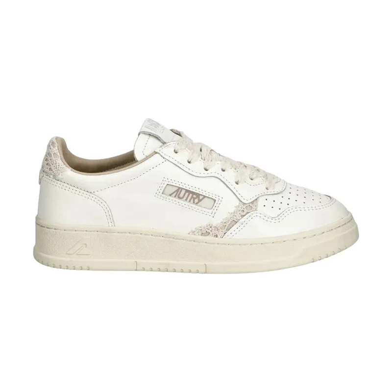 Xαμηλά Sneakers Autry Medalist Low Μπεζ Lace (Women's)