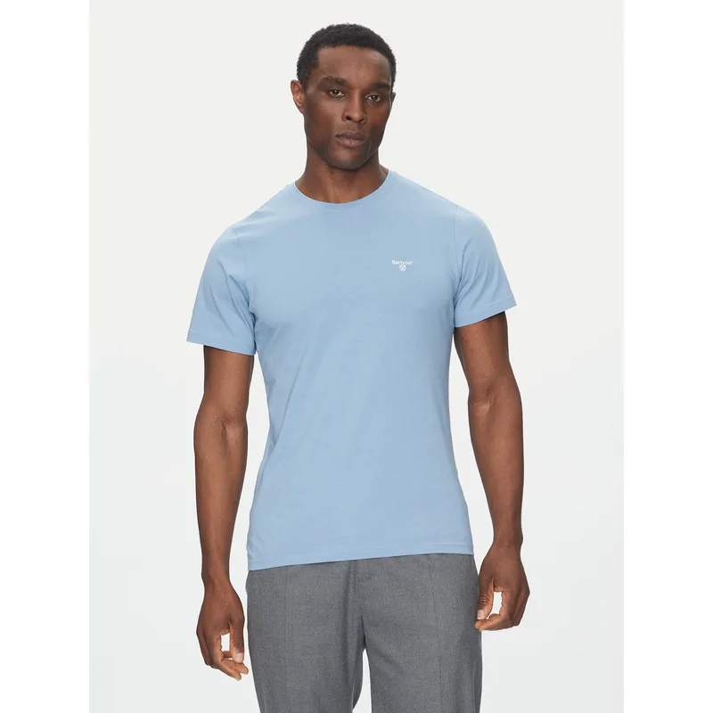 Barbour T-Shirt Essential Sports MTS0331BL33 Μπλε Tailored Fit