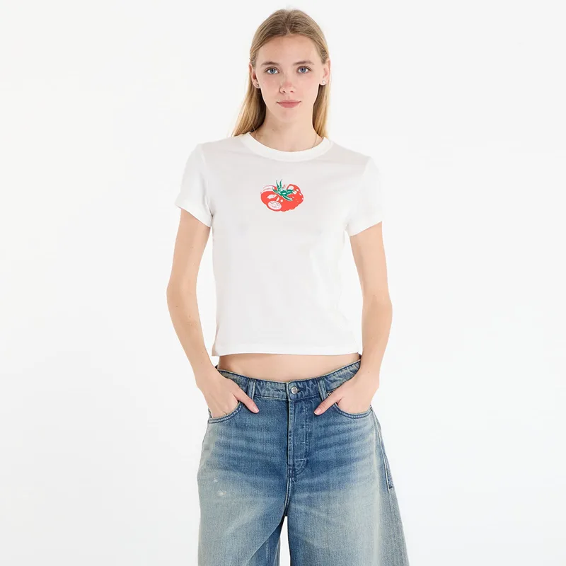 T-shirt Nike Sportswear Chill Knit Women's Slim Cropped T-Shirt Sail S