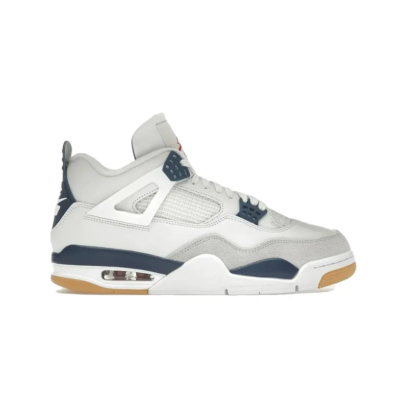 Sneakers Nike Baskets Air Jordan 4 Retro SB Navy cuir