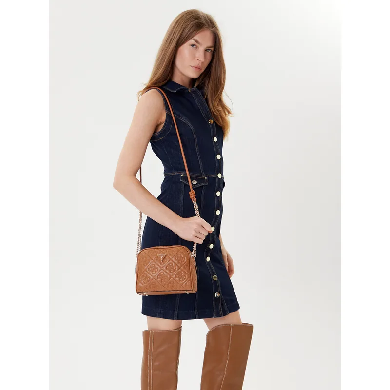 Τσάντα Guess Adelasia HWQL96 58140 Καφέ