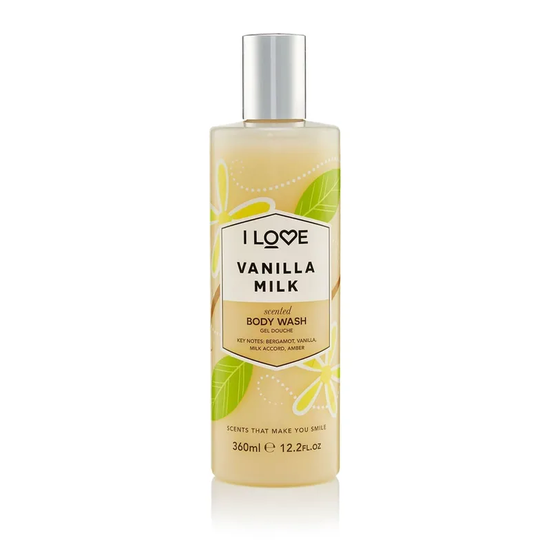 Scented Body Wash 360ml -Vanilla Milk