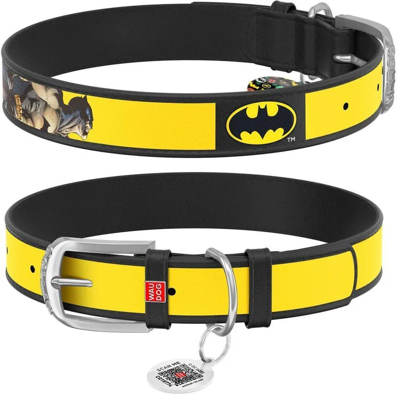 ΠΕΡΙΛΑΙΜΙΟ WAUDOG BATMAN2 ΜΑΥΡΟ (15MM / 26-35CM)