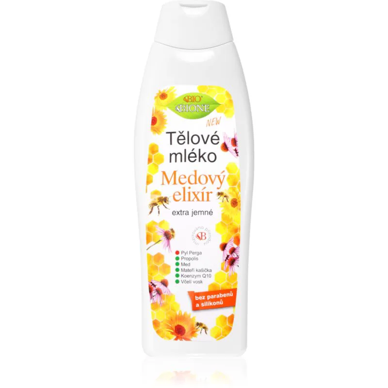 Bione Cosmetics Honey Elixir έξτρα απαλό γαλάκτωμα σώματος 500 ml