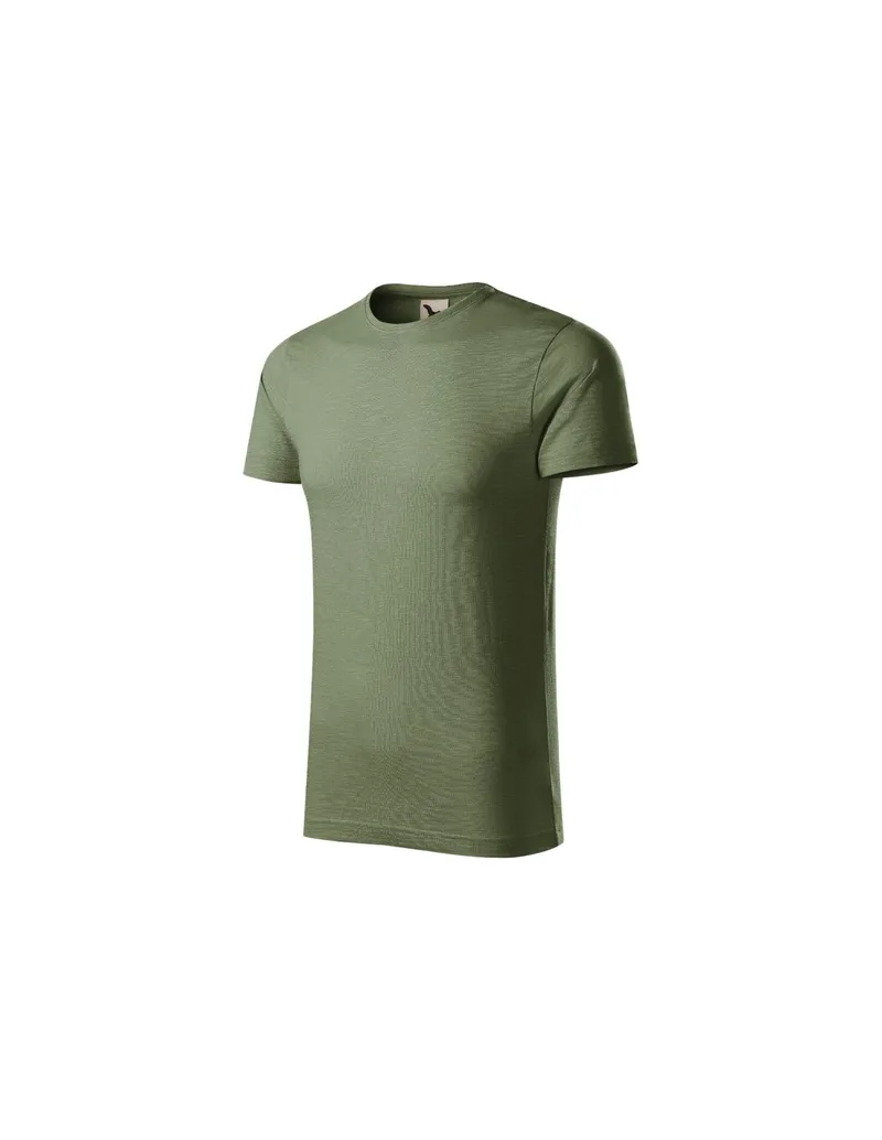 Malfini Ανδρικό Διαφημιστικό T-shirt Κοντομάνικο σε Πράσινο Χρώμα MLI-17309