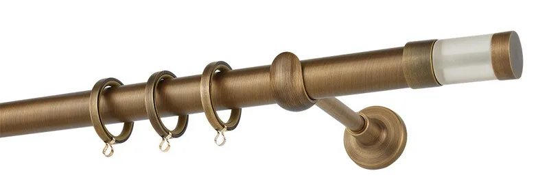 Κουρτινόβεργα Zogometal Easy Line E4145 Μπρονζέ