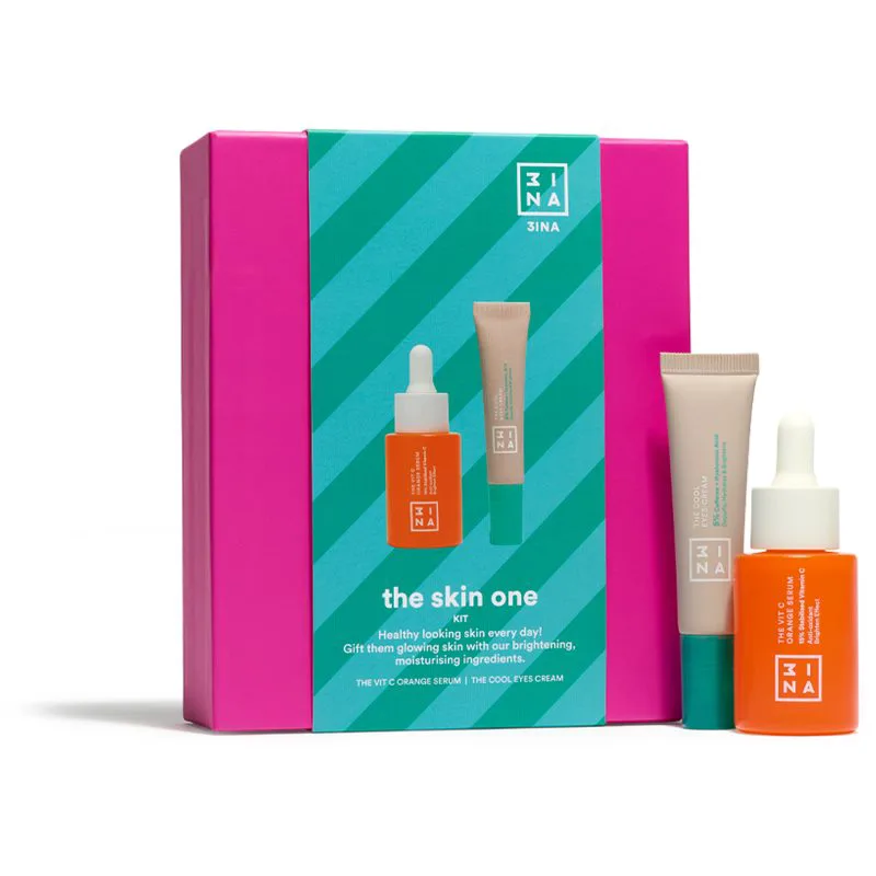 3INA Kit The Skin One σετ δώρου για λαμπρή επιδερμίδα