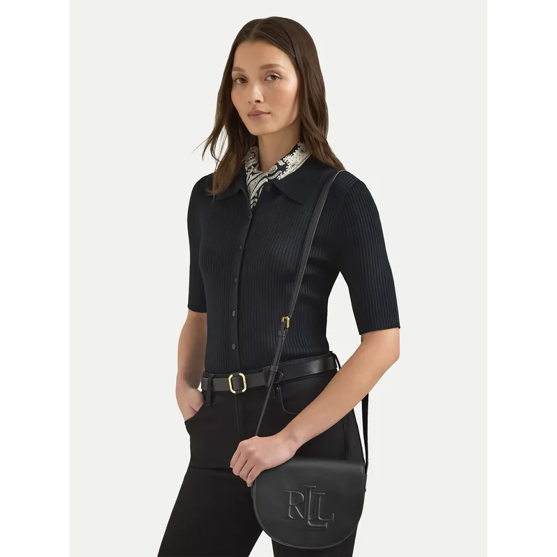 Τσάντα Lauren Ralph Lauren 431950130002 Μαύρο