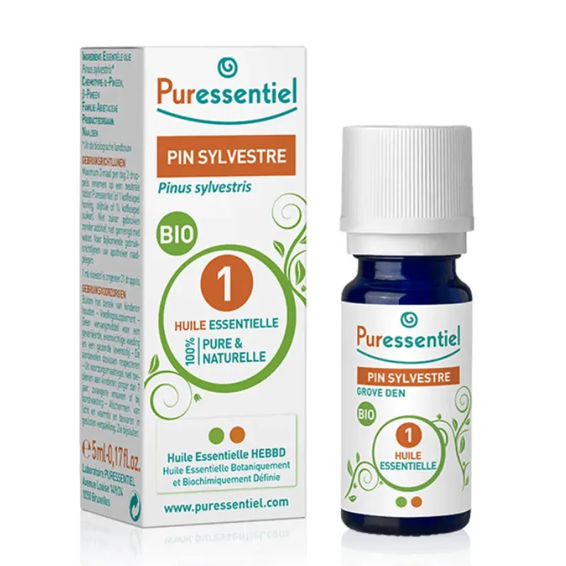 Essential oils of pino silvestre organic Puressentiel 5 ml